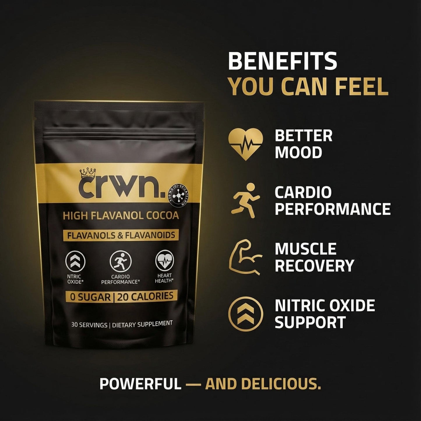 Supercharged Cocoa Flavanols + Flavonoids